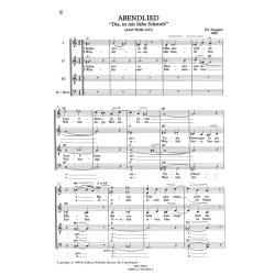 Per Nrgrd: Abendlied Und Mrchenfarben (Parts)