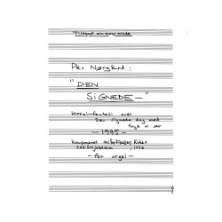 Per N&oslash;rg&aring;rd: Den Signede (Organ)