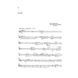 Bent Srensen: Lady Of Shalott (String Quartet)  Parts