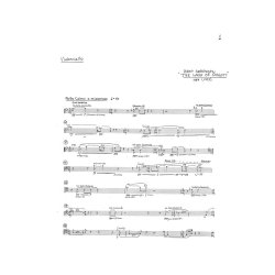 Bent Srensen: Lady Of Shalott (String Quartet)  Parts