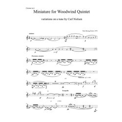 Niels Rosing-Schow: Miniature (Parts)