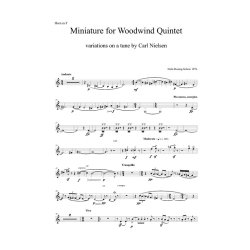 Niels Rosing-Schow: Miniature (Parts)