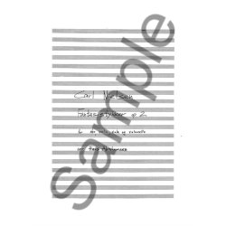 Carl Nielsen: Fantasisykker Op.2 (Score)