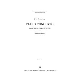Per Nrgrd: Piano Concerto - Concerto In Due Tempi