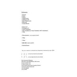 For Cello And Orchestra, Kopi