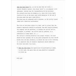 Andy Pape: Duet For Solo Cello