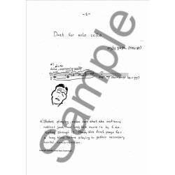 Andy Pape: Duet For Solo Cello