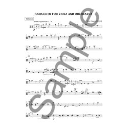 Poul Ruders: Concerto For Viola And Orchestra (Viola Solo)