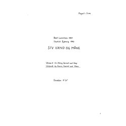 Siv Vand Og Mane, Kopi