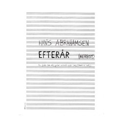 Efterar - Partitur, Kopi