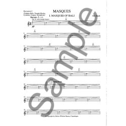 Buck Masques (6 Perc Grps) Parts