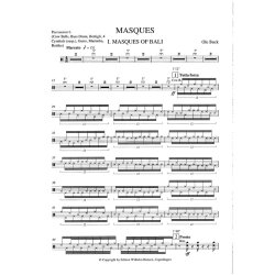 Buck Masques (6 Perc Grps) Parts