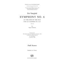 Per Nrgrd: Symphony No. 6 (Score)