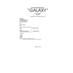 Anders Brdsgaard: Galaxy (Score)