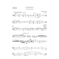 Per Nrgrd: Cantica (Score and part)