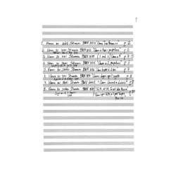J. S. Bach: 8 Canons (Score)