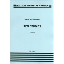Hans Abrahamsen: Ten Studies For Piano