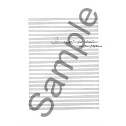 Axel Jrgensen: Romance Op.21 (Score)