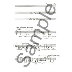 Per N&oslash;rg&aring;rd: Mytisk Morgen (Bass Clarinet Part)