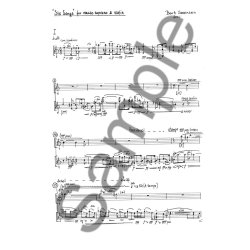 Bent S&oslash;rensen: Six Songs