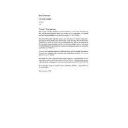 Bent Srensen: Lullabies