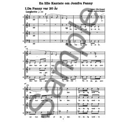 En Lille Kantate Om Jomfru F.