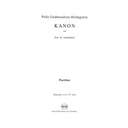 Gudmundsen Holmegreen Kanon 9 Instru