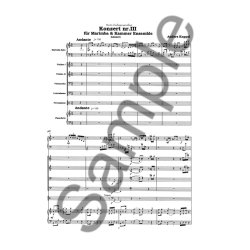 Koppel Concerto No.3 Marimba Sc Cham