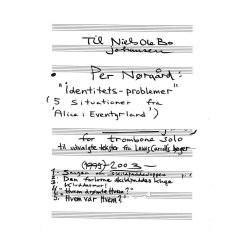 Per Nrgrd: Identitets-Problemer for Trombone Solo