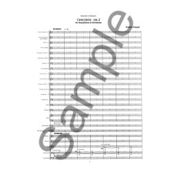 Koppel Concerto No. 2 For Sax Score