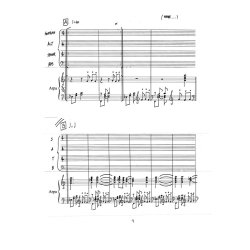 Palle Mikkelborg: A Noone Of Night (1 harp version) Score