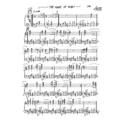 Palle Mikkelborg: A Noone Of Night (1 harp version) Harp part