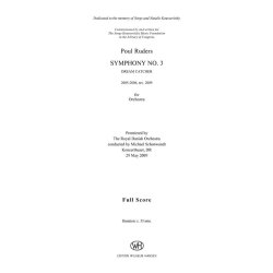 Poul Ruders: Symphony No.3 - Dream Catcher (Score)