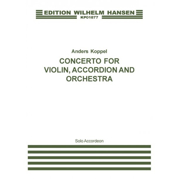 CONCERTO FOR VIOLIN AND ACCORDION