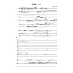 Henrik Hellstenius: Already A River (Score)