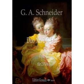 Duo Nr. 2 C-Dur : Op. 23 Für 2 Flöten