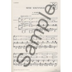 Gioacchino Rossini: Messe Solennelle (Vocal Score)