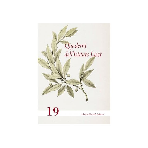 Quaderni dell'Istituto Liszt, 19