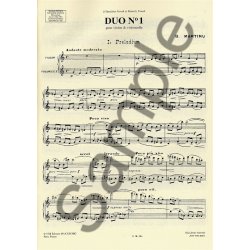 Bohuslav Martinu: Duo No.1