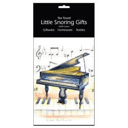 Little Snoring Gifts: Tea Towel (Piano)