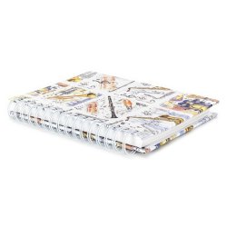 Little Snoring Gifts: A6 Hardback Spiral Bound Notebook - Musical Instruments