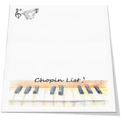 Little Snoring Gifts: Slant Pad - Chopin List