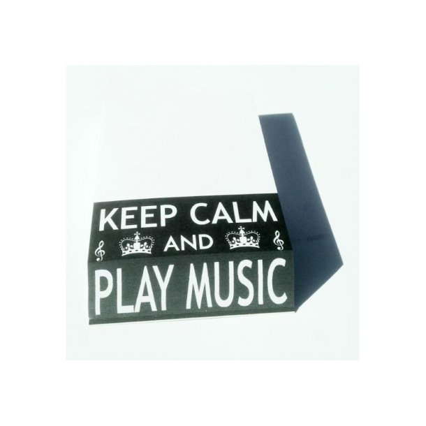 Little Snoring Gifts: Slant Pad - Keep Calm And Play Music
