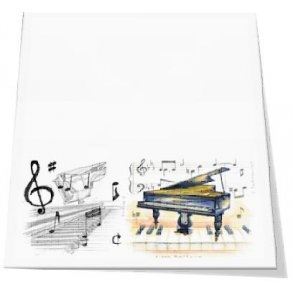 Little Snoring Gifts: Slant Pad - Piano