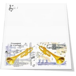 Little Snoring Gifts: Slant Pad - Trumpet