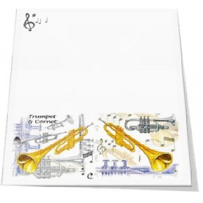 Little Snoring Gifts: Slant Pad - Trumpet