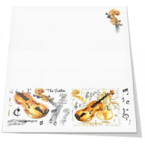 Little Snoring Gifts: Slant Pad - Violin