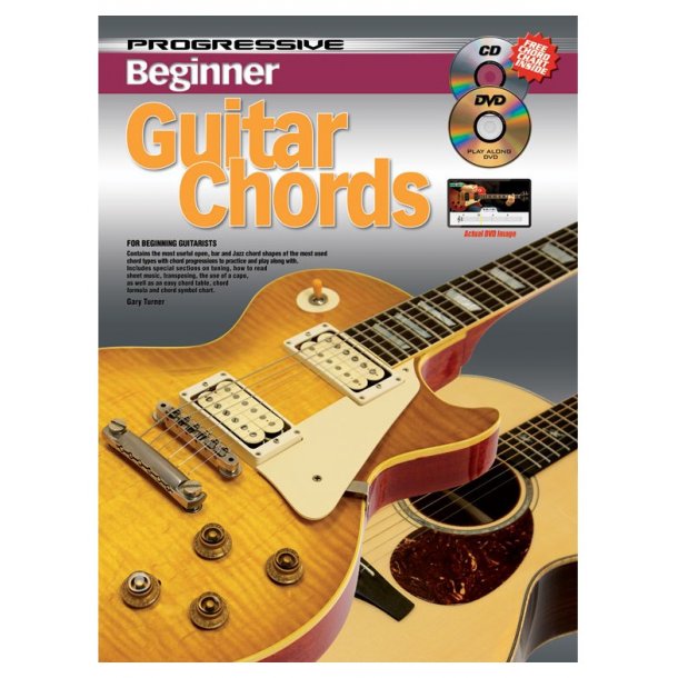 Progressive Beg Chords Gtr Bk/Cd/Dvd