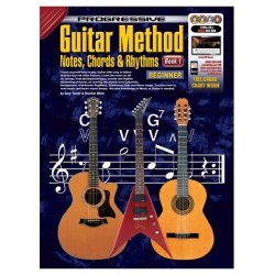 Prog Gtr Meth Notes Gtr Bk/Cd/2dvd