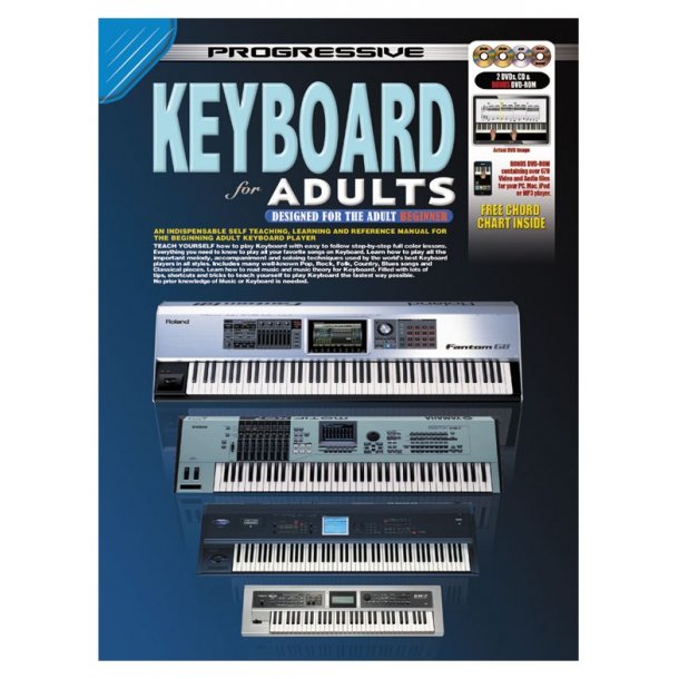 Prog Kbd Adults Kbd Bk/Cd/2dvd